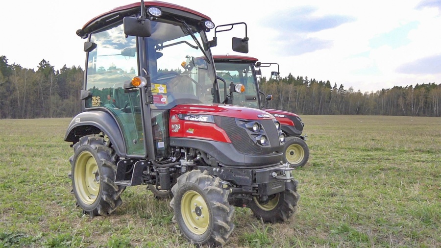 Минитрактор Solis-Gold | Солис-Голд 26С Mit 4x4 HST Radial agri 6,5.80-12 / 280-70 R-18 (с ПСМ)