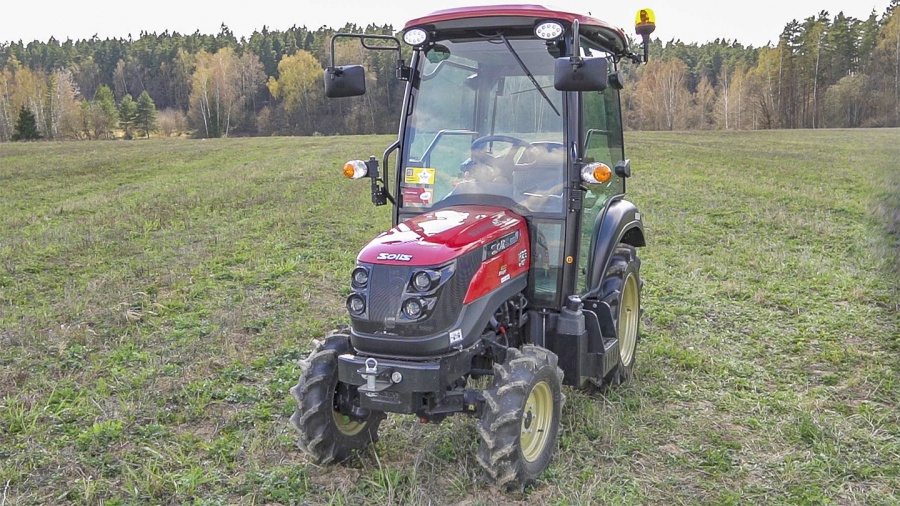 Минитрактор Solis-Gold | Солис-Голд 26С Mit 4x4 HST Radial agri 6,5.80-12 / 280-70 R-18 (с ПСМ)