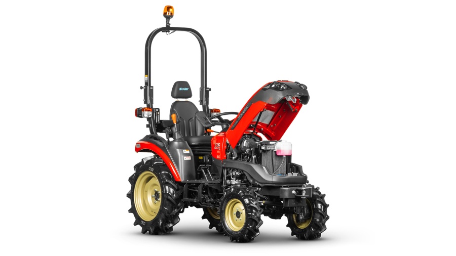 Минитрактор Solis-Gold | Солис-Голд 26 Mit 4x4 9+9 Radial agri 6,5.80-12 / 280-70 R-18 (с ПСМ)